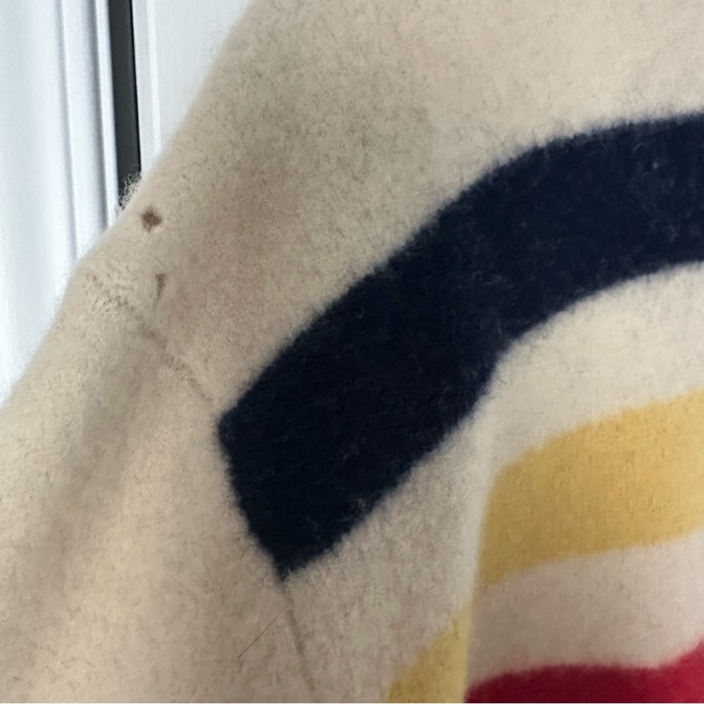 Ralph Laurent Vintage Hudson Bay Company 100% Wool Hoodie - Picture 4 of 9